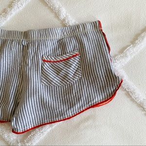 Abercrombie & Fitch Striped Pajama Shorts